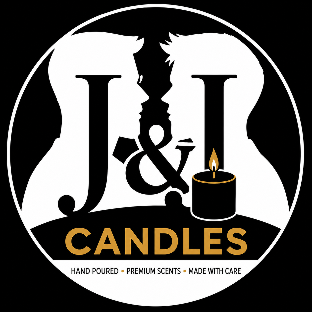 J&J Candles logo